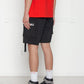 Konus Men's Cargo Shorts in Black