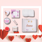 Cute LOVE Special Gift Box, Natural Skincare Gift Box, Mother's Day Gift, BFF, Sister