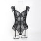Maison de Minuit Lace Garter Bodysuit