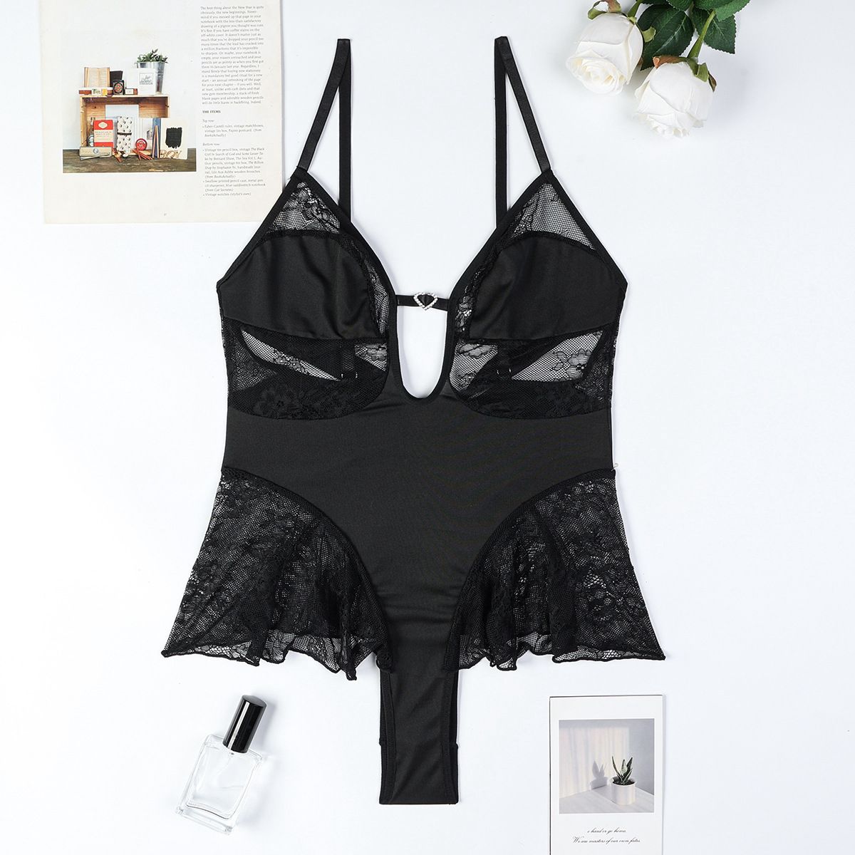 Heartstrings Peplum Teddy