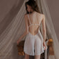 Aurora Sheer Lace Babydoll 3 Piece Set