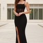Naomi Corset Gown - Black