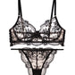 Black Classic Lace Lingerie Set