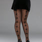 Bow Tie Fishnet Tights