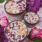 LOVE NOTES Rose + Pink Salt Candle