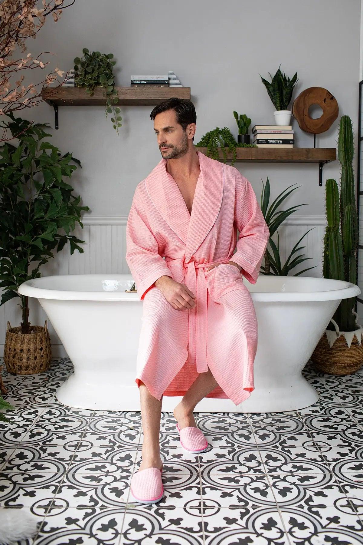 Premium Waffle Piping Robe