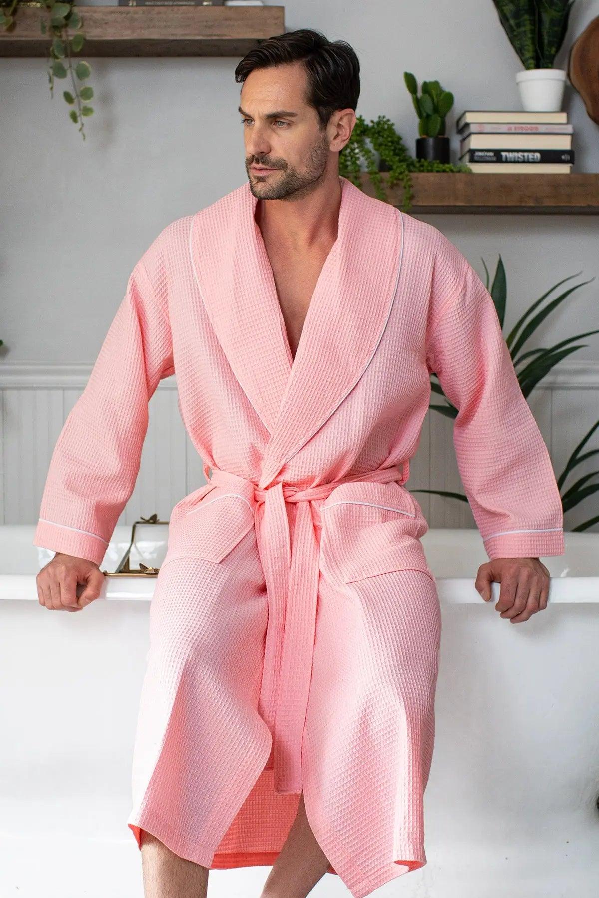 Premium Waffle Piping Robe