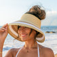 Color Block Roll Up Visors