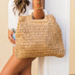 Oversized Straw Tote