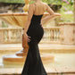 Cameron One Shoulder Gown - Black Bodycon Dress