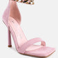 Last Sip Micro Suede High Heel Sandals