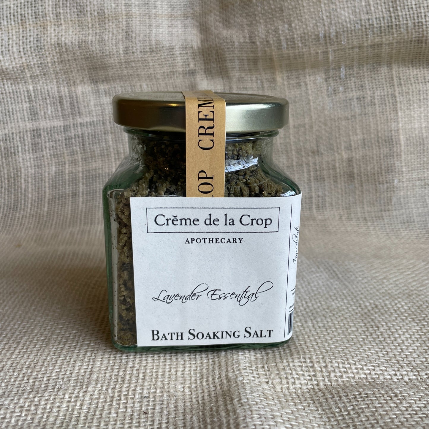 Bath Soaking Salt Lavender Moringa - 9oz