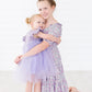 Lavender Shimmer Tutu Dress