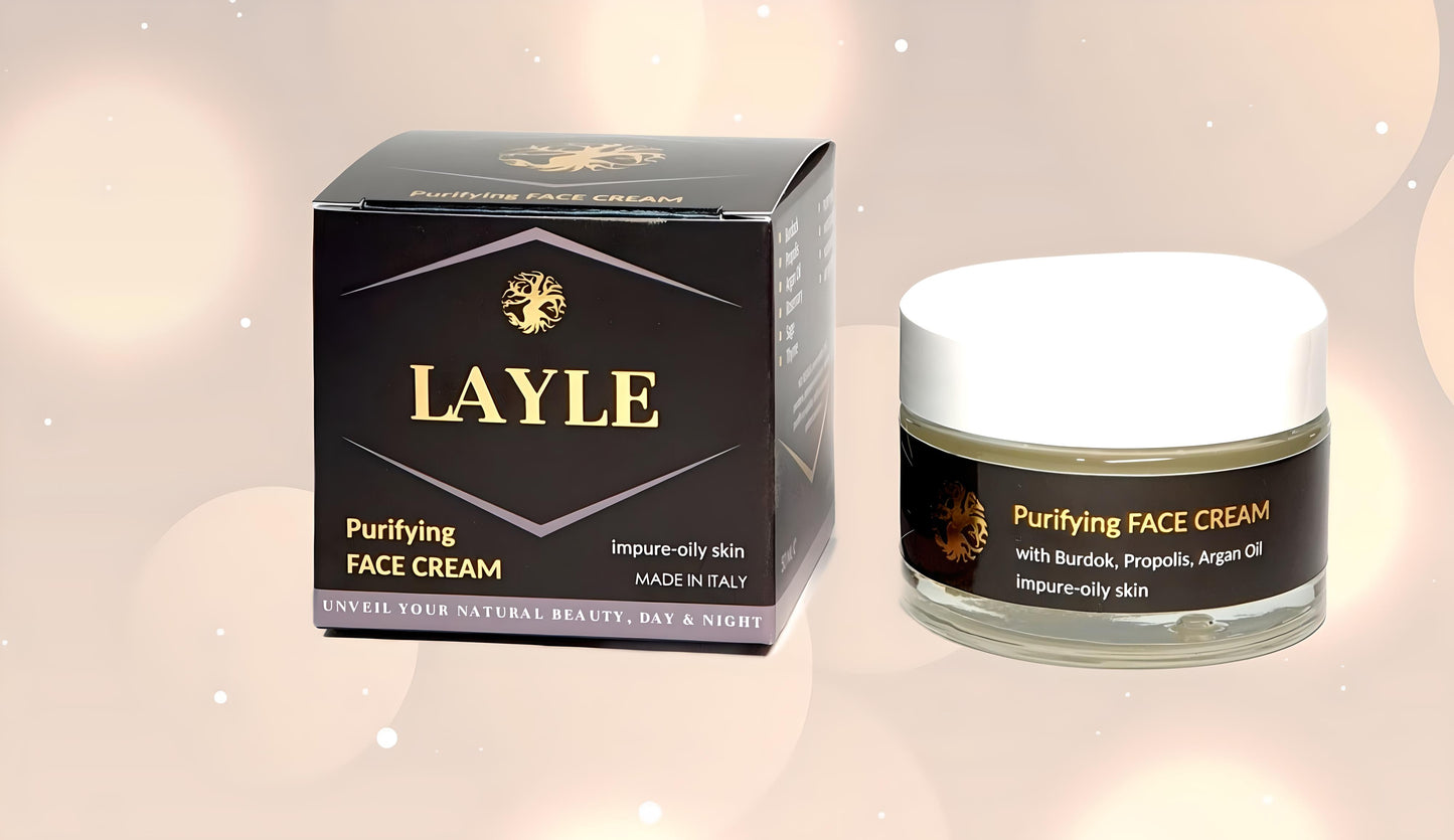 Purifying Face Cream – Clarity & Balance for Oily Skin 🌿✨
