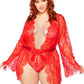 Love Affair Robe & Teddy Set