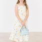 Lovely Lemons Ruffle Maxi Dress