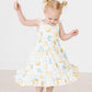 Lovely Lemons Ruffle Maxi Dress