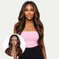 Luscious Glueless 5x5 HD Lace Professionally Colored 100% Human Hair Closure Wig