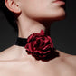 Gothic Rose Lace Necklace