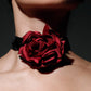 Gothic Rose Lace Necklace