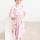 Rainbow Daisies S/S Twirl Dress