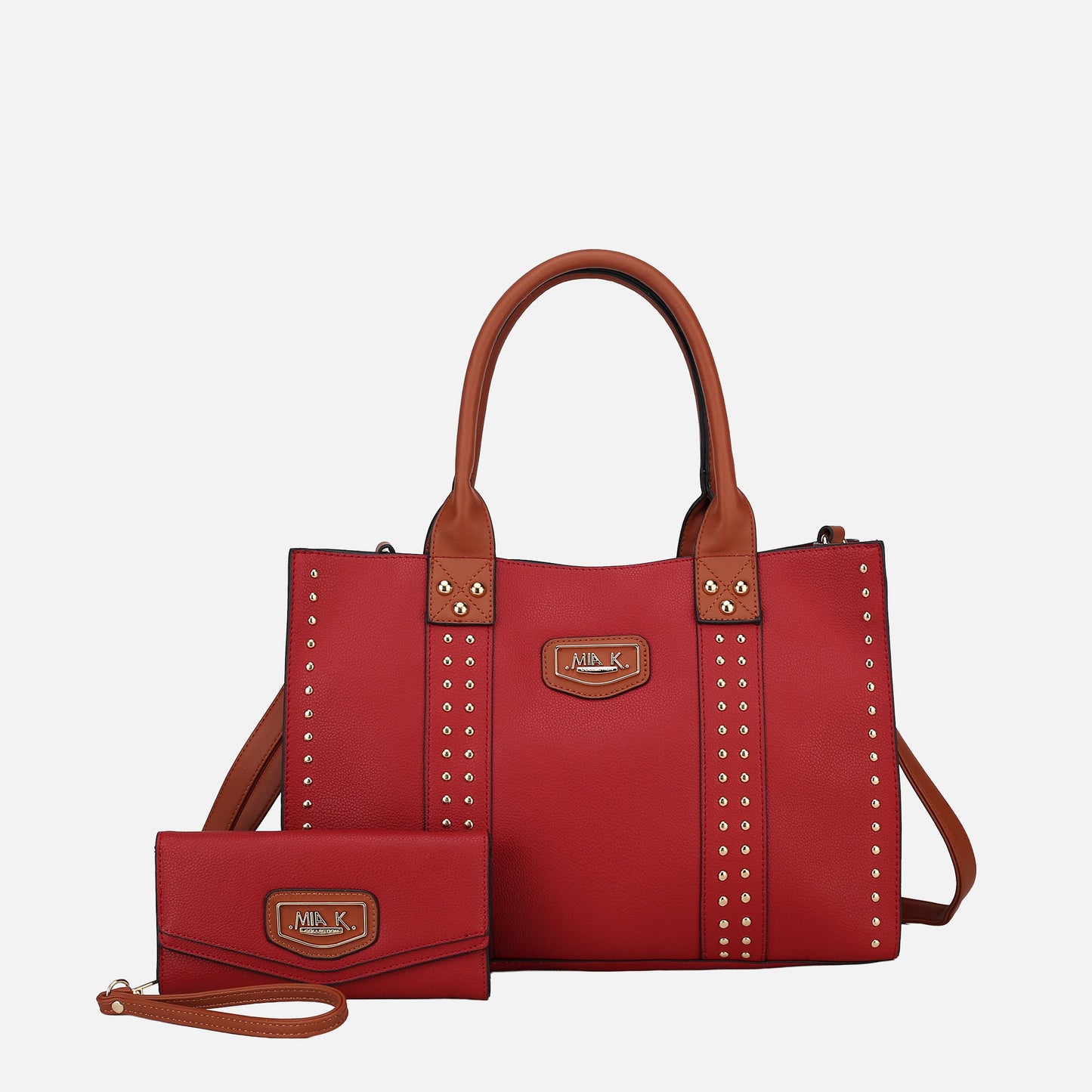 MKF Collection by Mia K. - Davina Tote Bag and Wallet Set