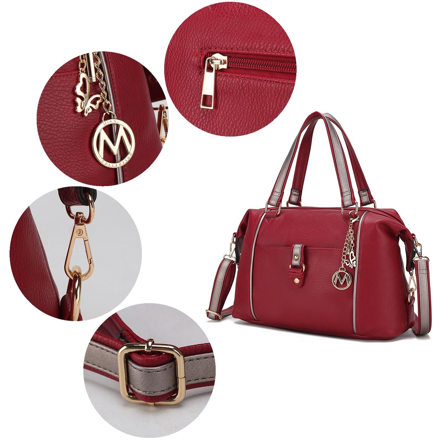 Opal Lightweight Satchel Handbag