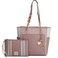 Rochelle Tote and Wristlet Set