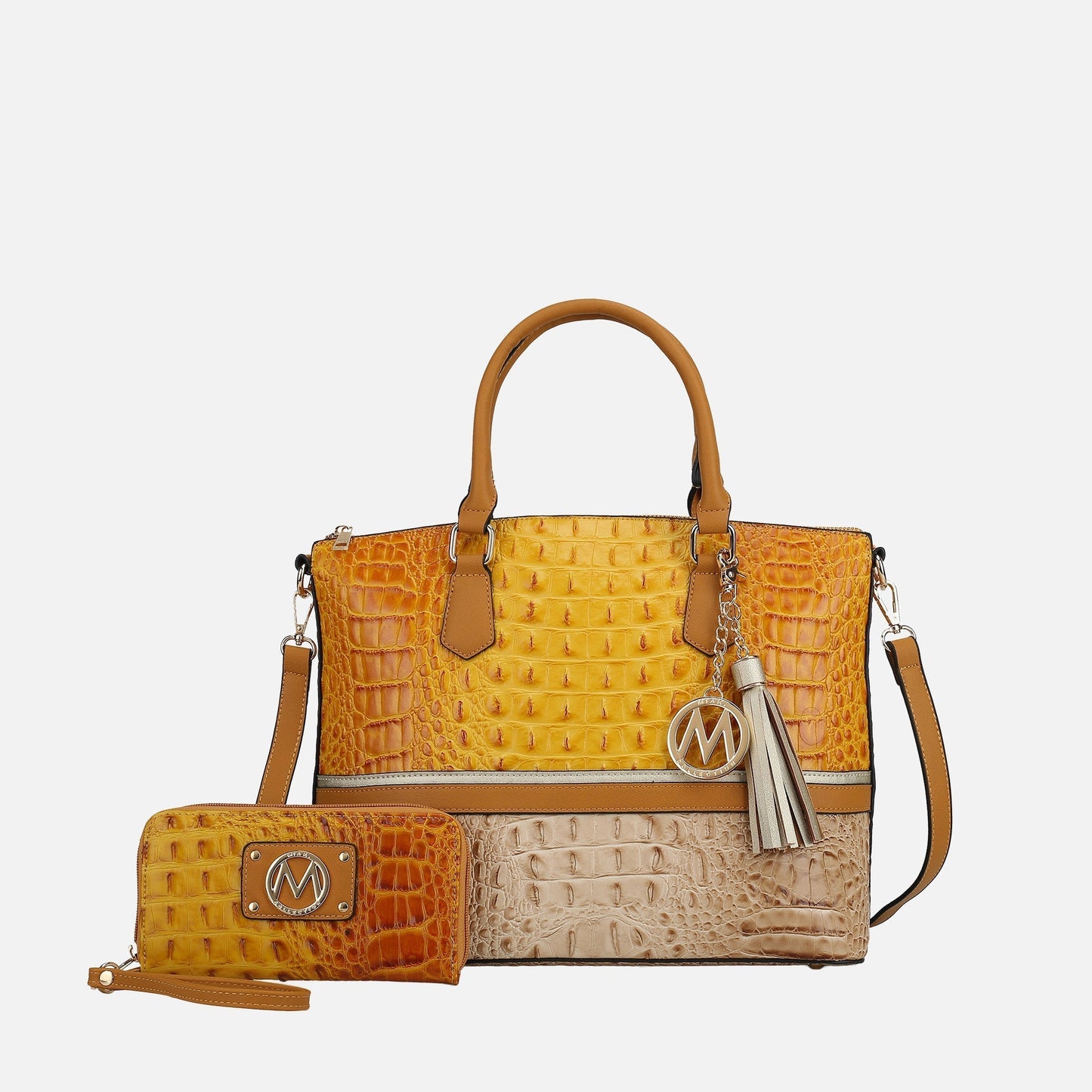 MKF Collection by Mia K. - Autumn Tote Bag and Wallet Set