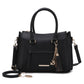 Valeria Satchel Handbag and keyring Bracelet Set