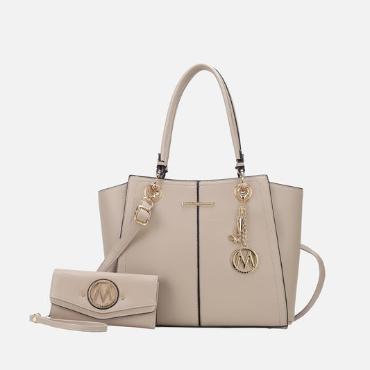 MKF Collection by Mia K. - Ivy Tote Bag and Set