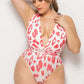 Animal Print One Piece Swimsuit