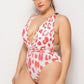 Animal Print One Piece Swimsuit