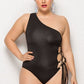 One Shoulder One Piece Swimsuit