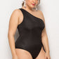 One Shoulder One Piece Swimsuit