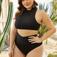 Two Piece High Waisted Swimsuit Bathing Suit
