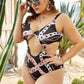 Gemma Collins Chain Print Swimsuit