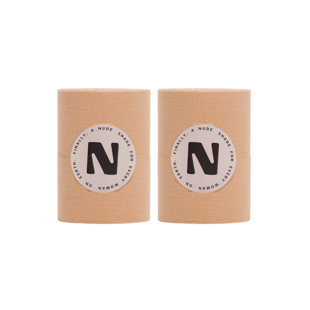 The Grip Kit: Nude Shade Boob Tape 2-Pack Set