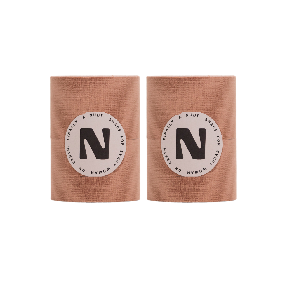 The Grip Kit: Nude Shade Boob Tape 2-Pack Set