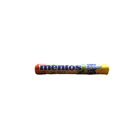 Mentos Rainbow – Assorted Fruit Chewy Candies Roll 38g (Finland)