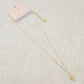 Mini Dot Cross Pendant Necklace