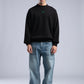 Minimalist Oversized Crewneck Sweatshirt - CATCH Logo Pullover