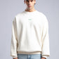 Minimalist Oversized Crewneck Sweatshirt - CATCH Logo Pullover