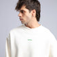 Minimalist Oversized Crewneck Sweatshirt - CATCH Logo Pullover
