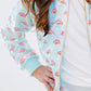 Mint Rainbow Sequin Jacket