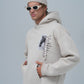 Mixed-Media Horse Graphic Hoodie