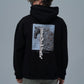 Mixed-Media Horse Graphic Hoodie