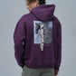 Mixed-Media Horse Graphic Hoodie