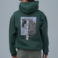 Mixed-Media Horse Graphic Hoodie