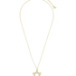 Pave CZ Star of David Pendant